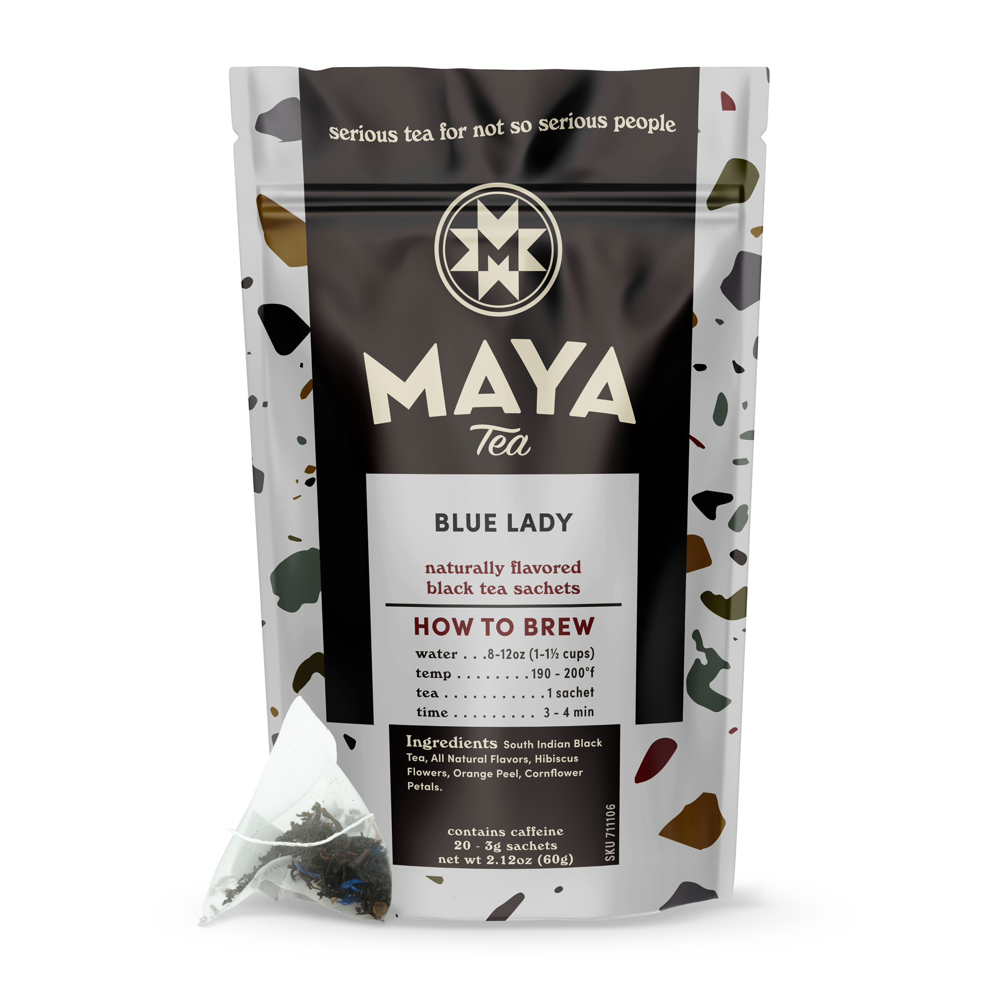 Blue Lady Black - Case of 6 20ct Retail Sachets