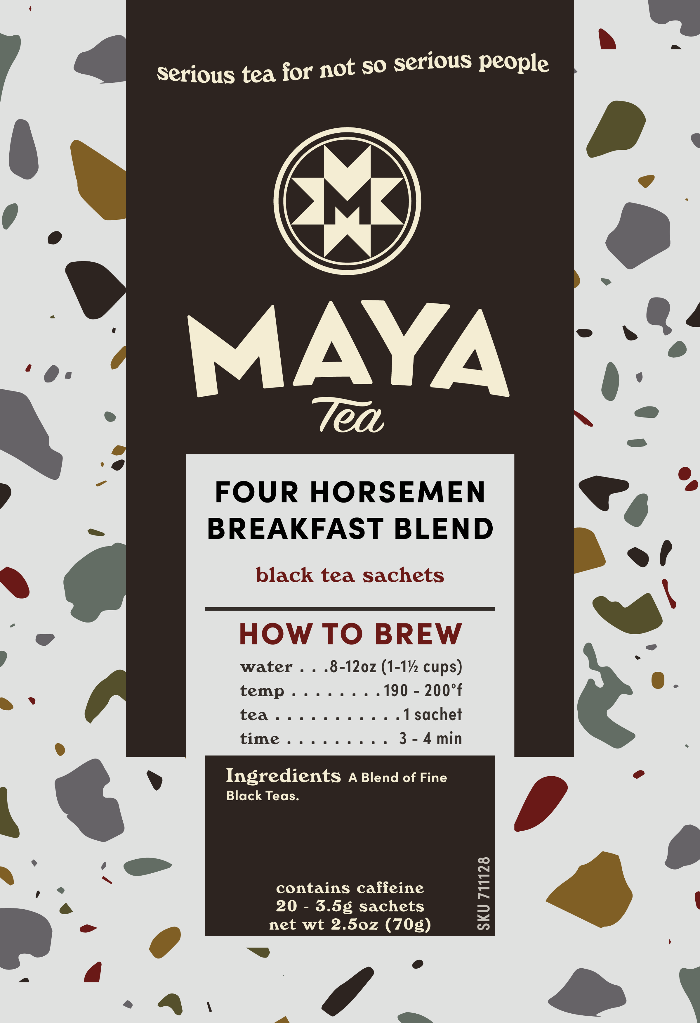 Four Horsemen Black - Case of 6 20ct Retail Sachets