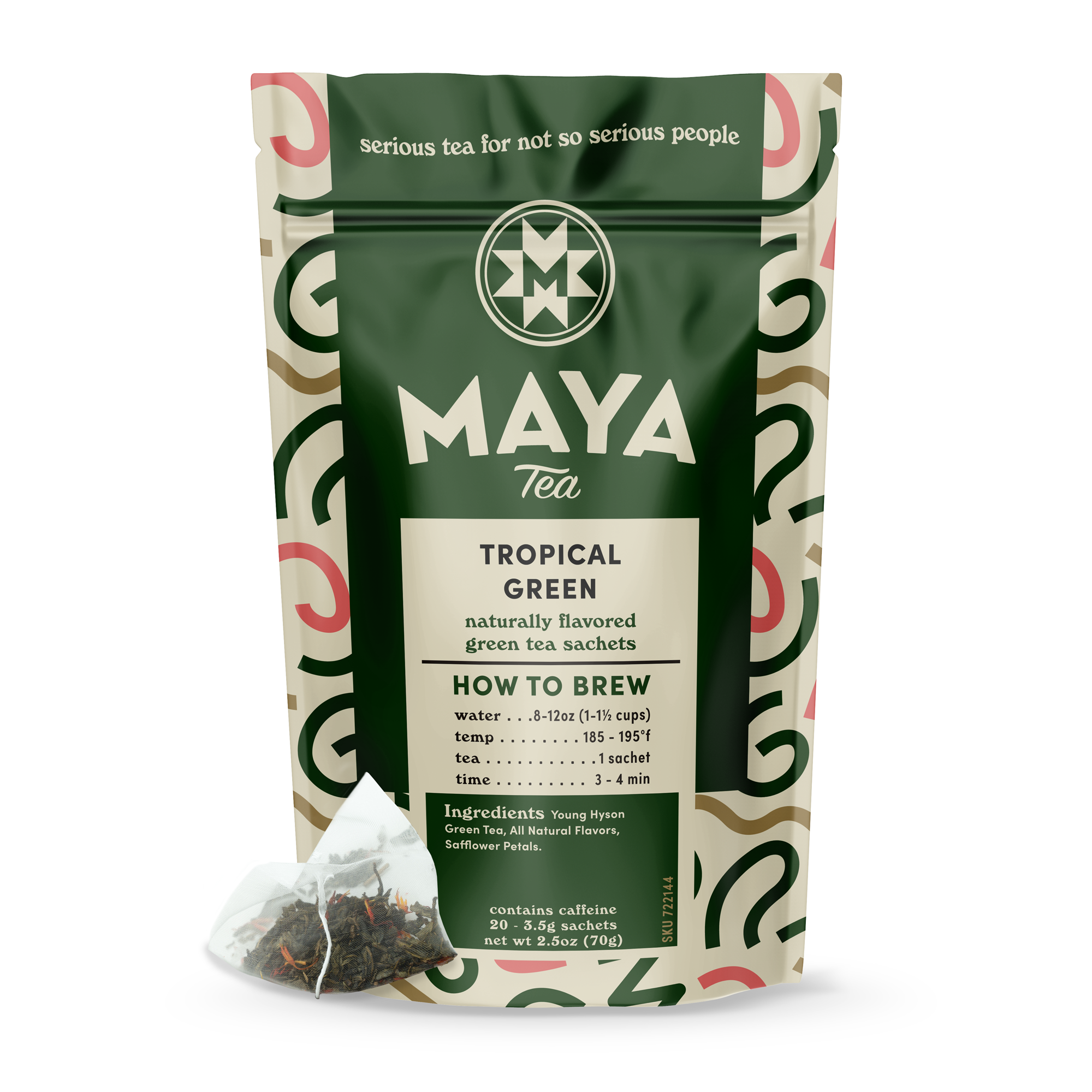 Tropical Green - Case of 6 20ct Retail Sachets