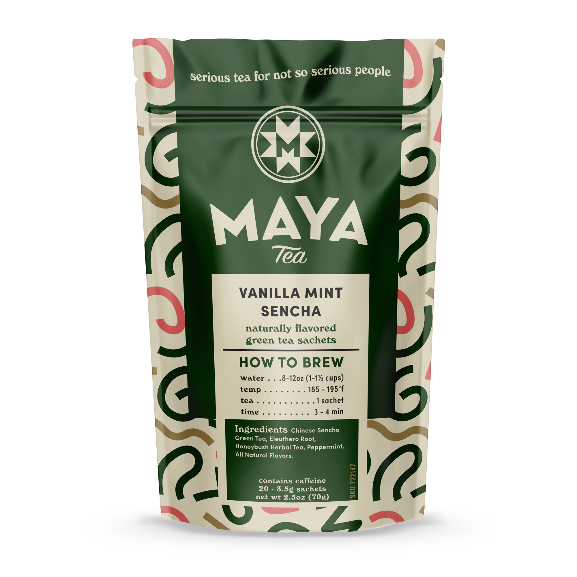 Vanilla Mint Sencha Green - Case of 6 20ct Retail Sachets