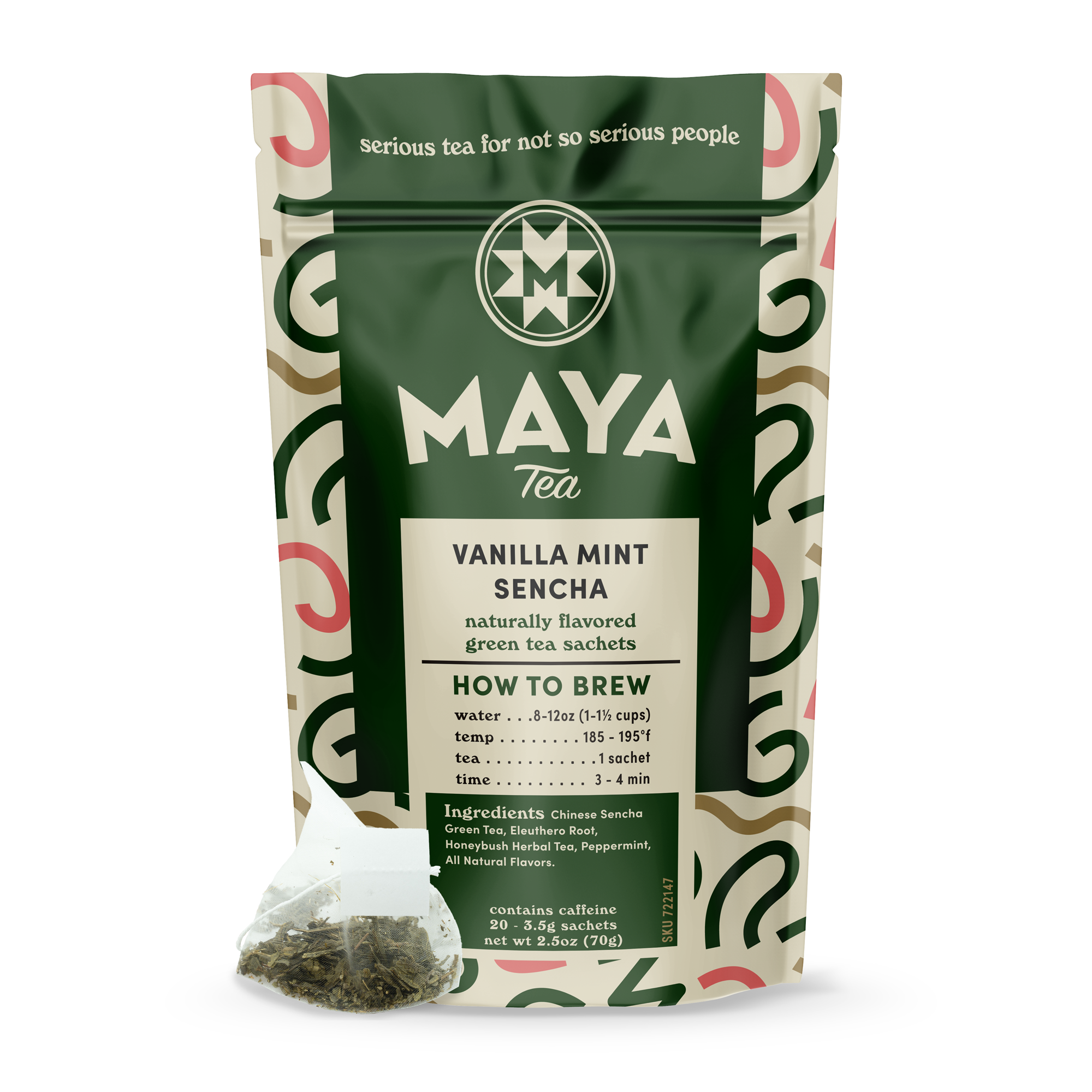 Vanilla Mint Sencha Green - Case of 6 20ct Retail Sachets