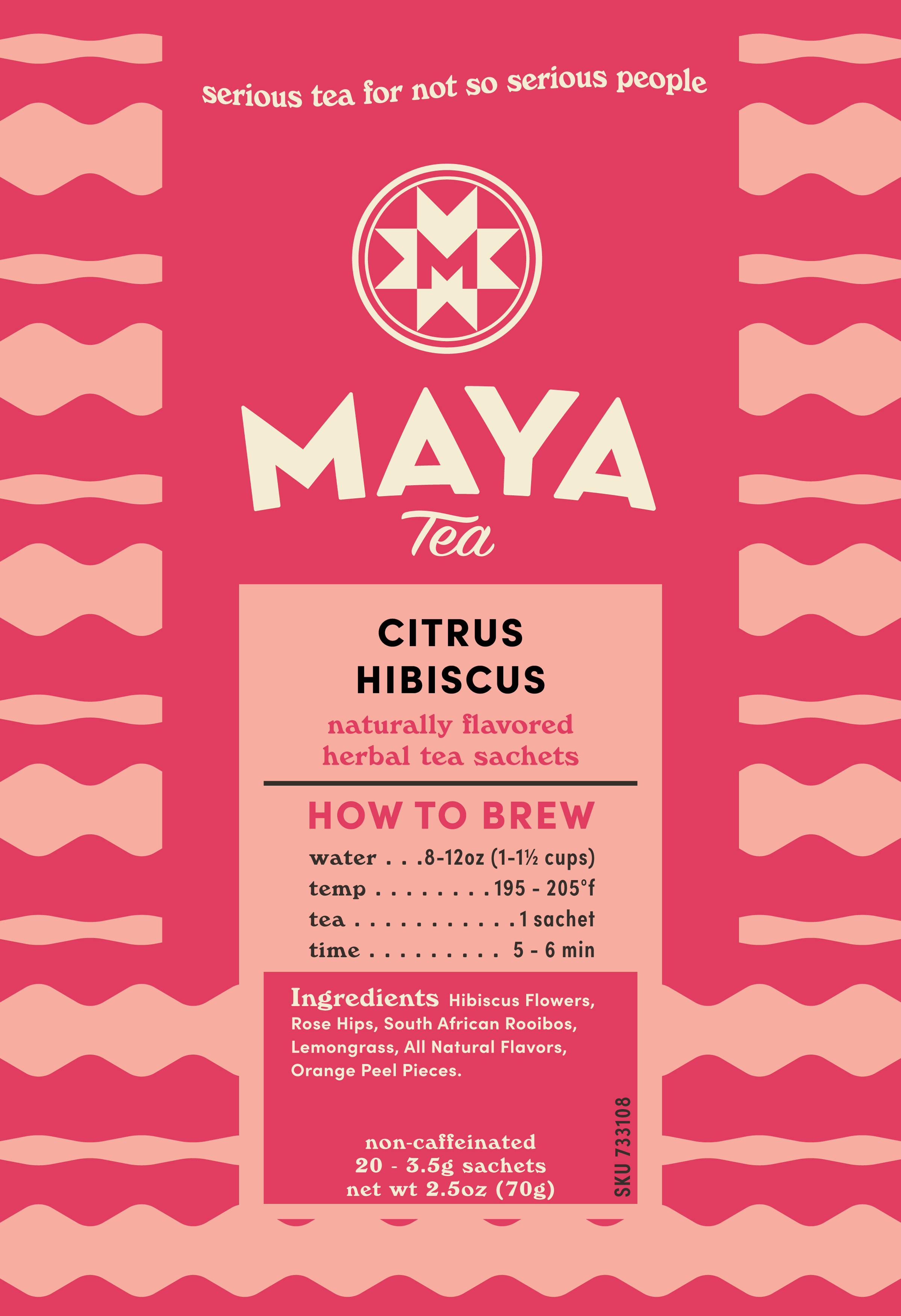 Citrus Hibiscus Herbal - Case of 6 20ct Retail Sachets