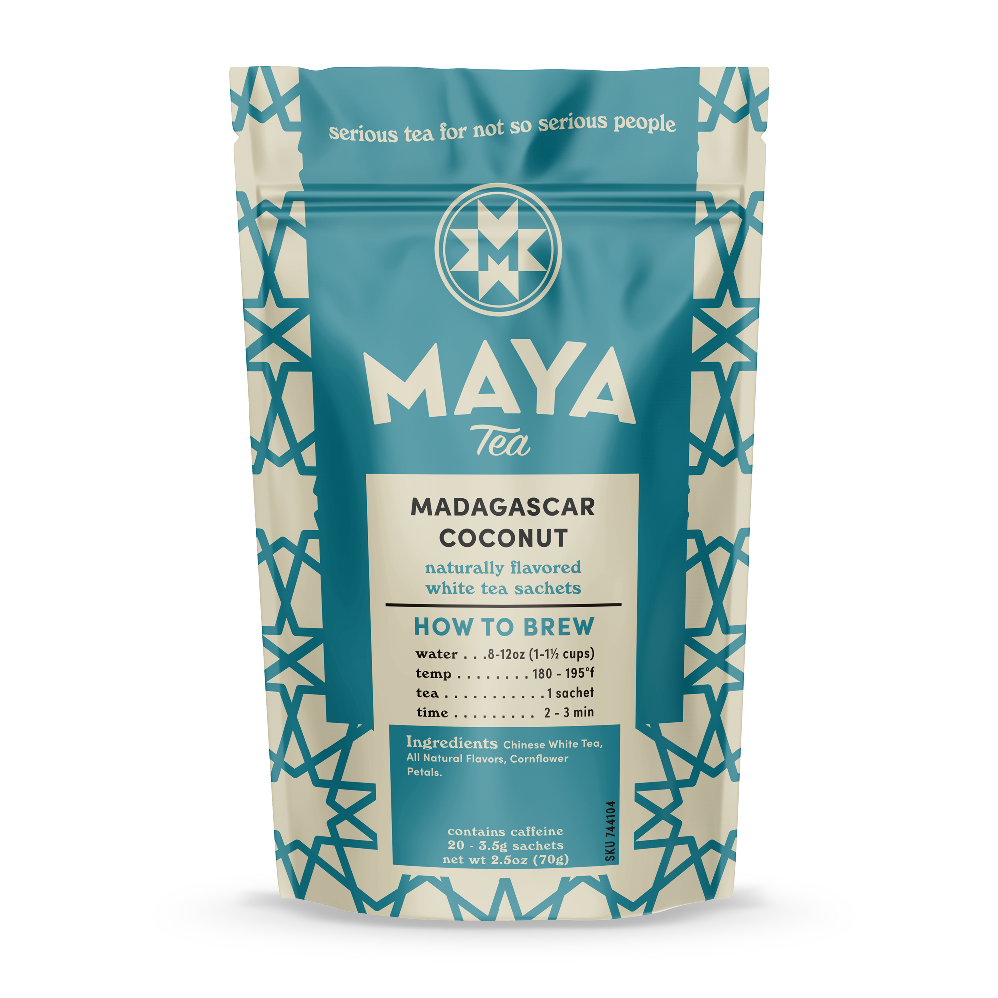 Madagascar Coconut White - Case of 6 20ct Retail Sachets