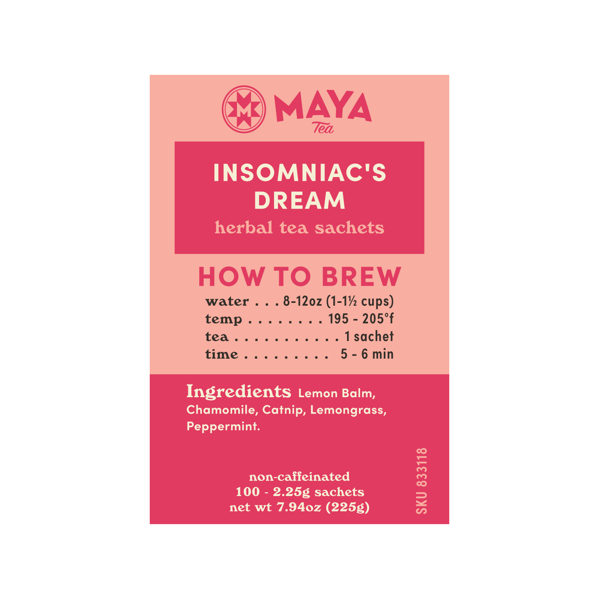 Insomniacs Dream Herbal - 100 Count Bulk Sachets