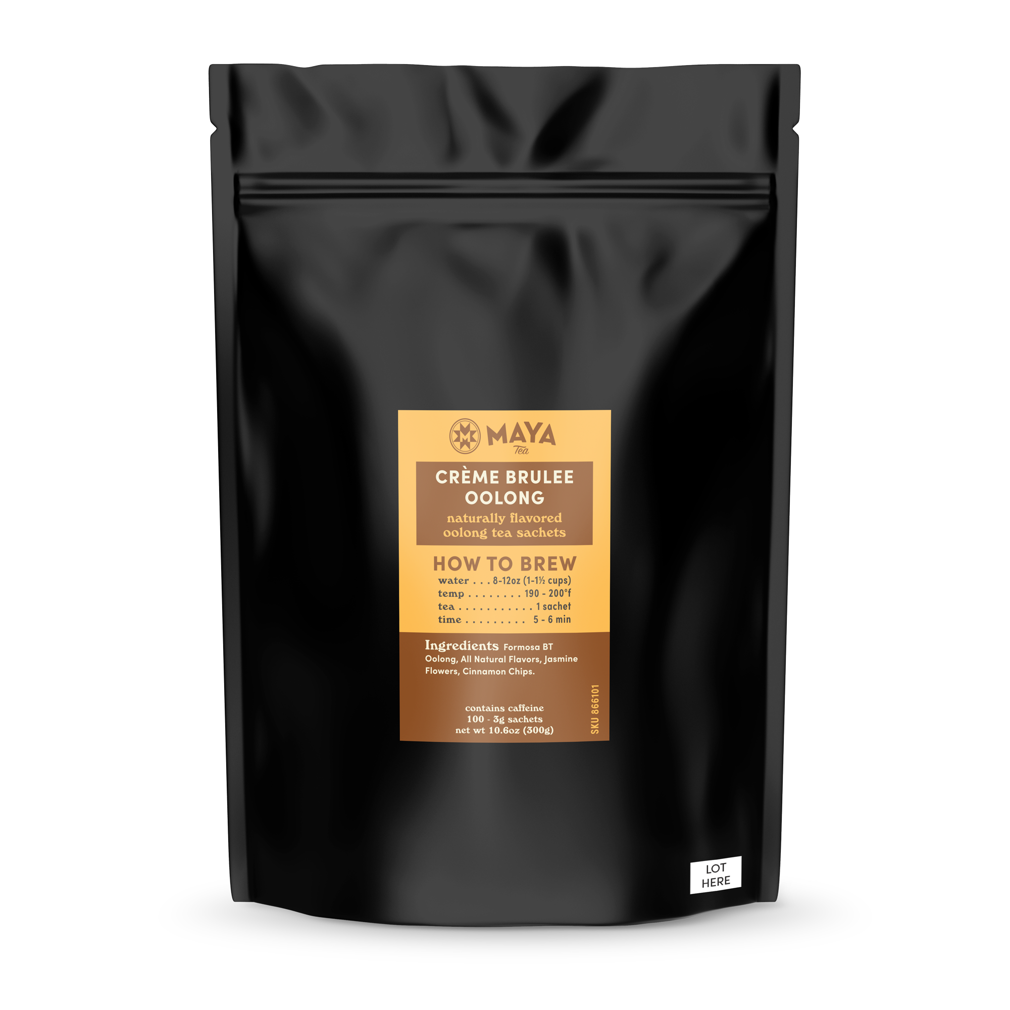 Creme Brulee Oolong - 100 Count Bulk Sachets