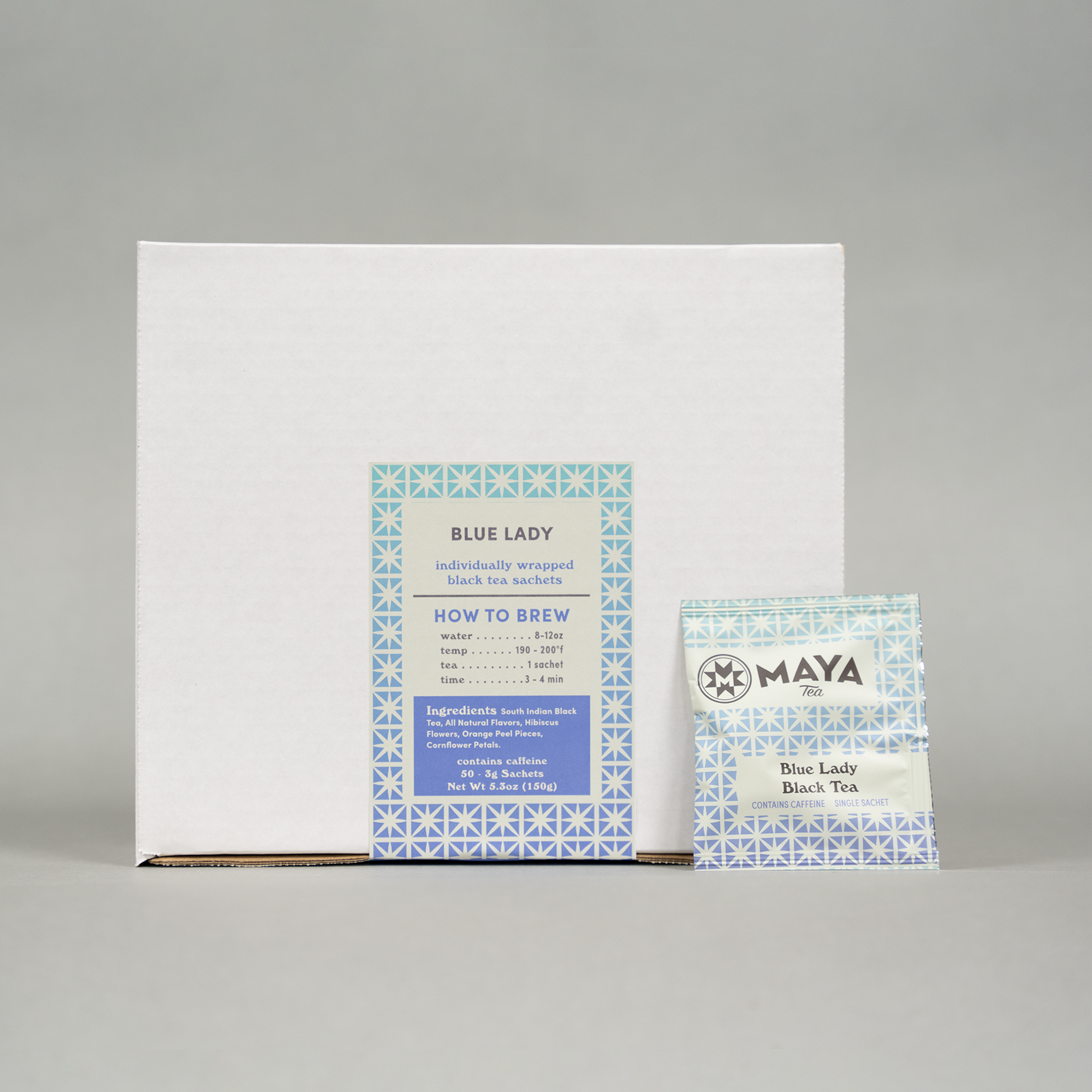 Blue Lady Black 50ct Overwrap Sachet