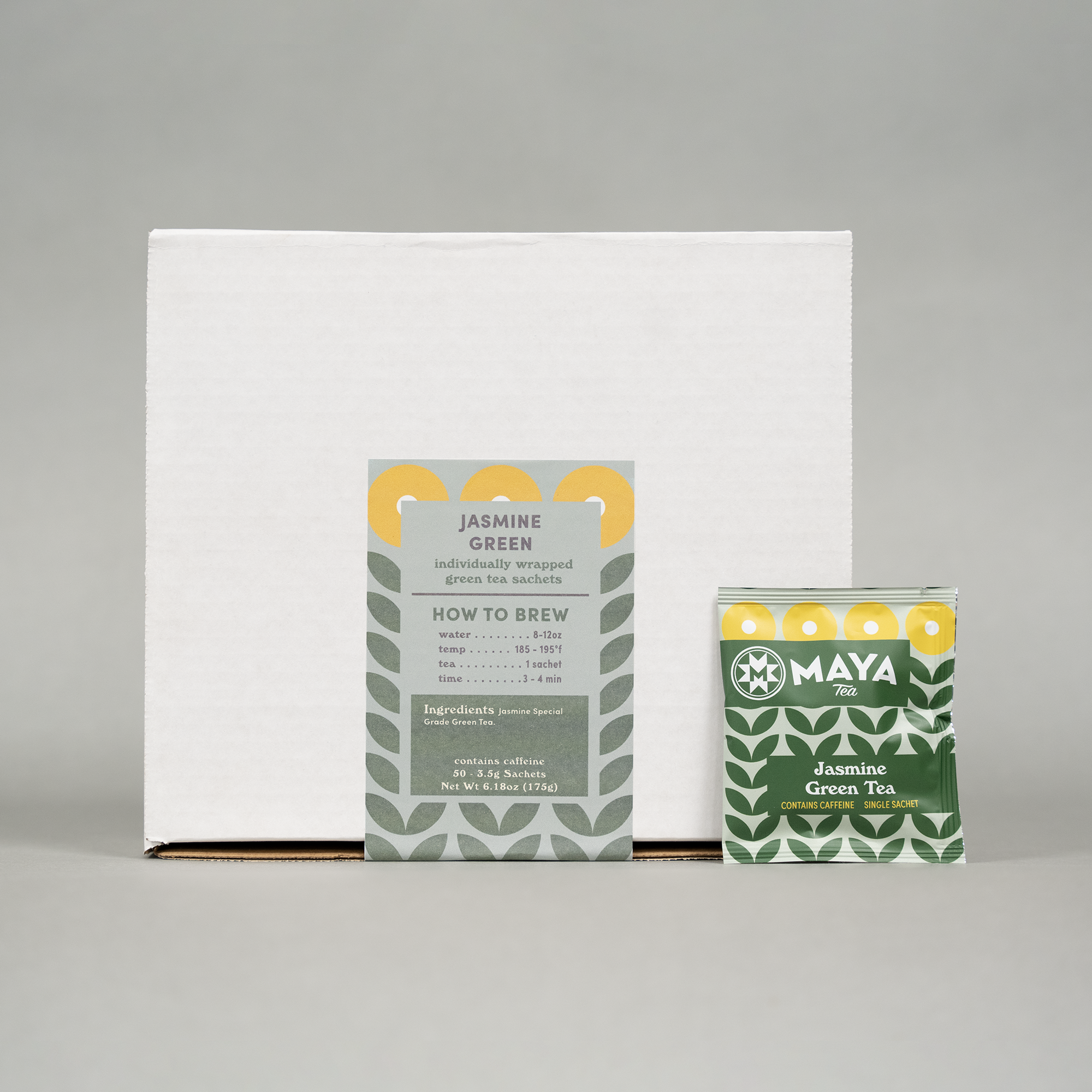 Jasmine Green 50ct Overwrap Sachet