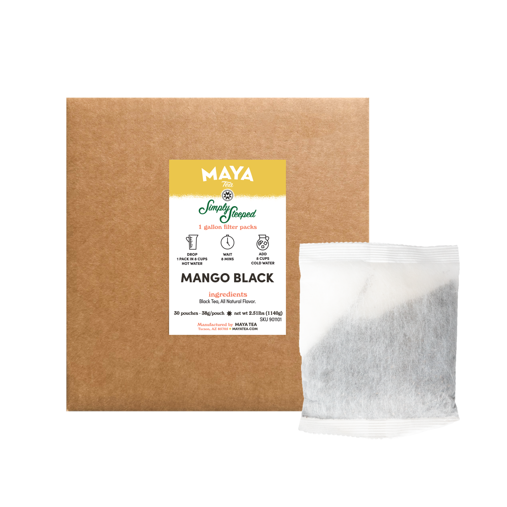 Mango Black - 30 Count Simply Steeped Case