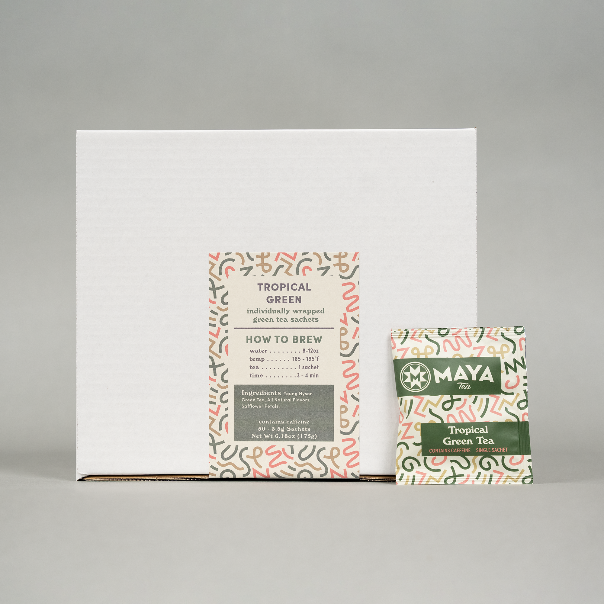 Tropical Green 50ct Overwrap Sachet