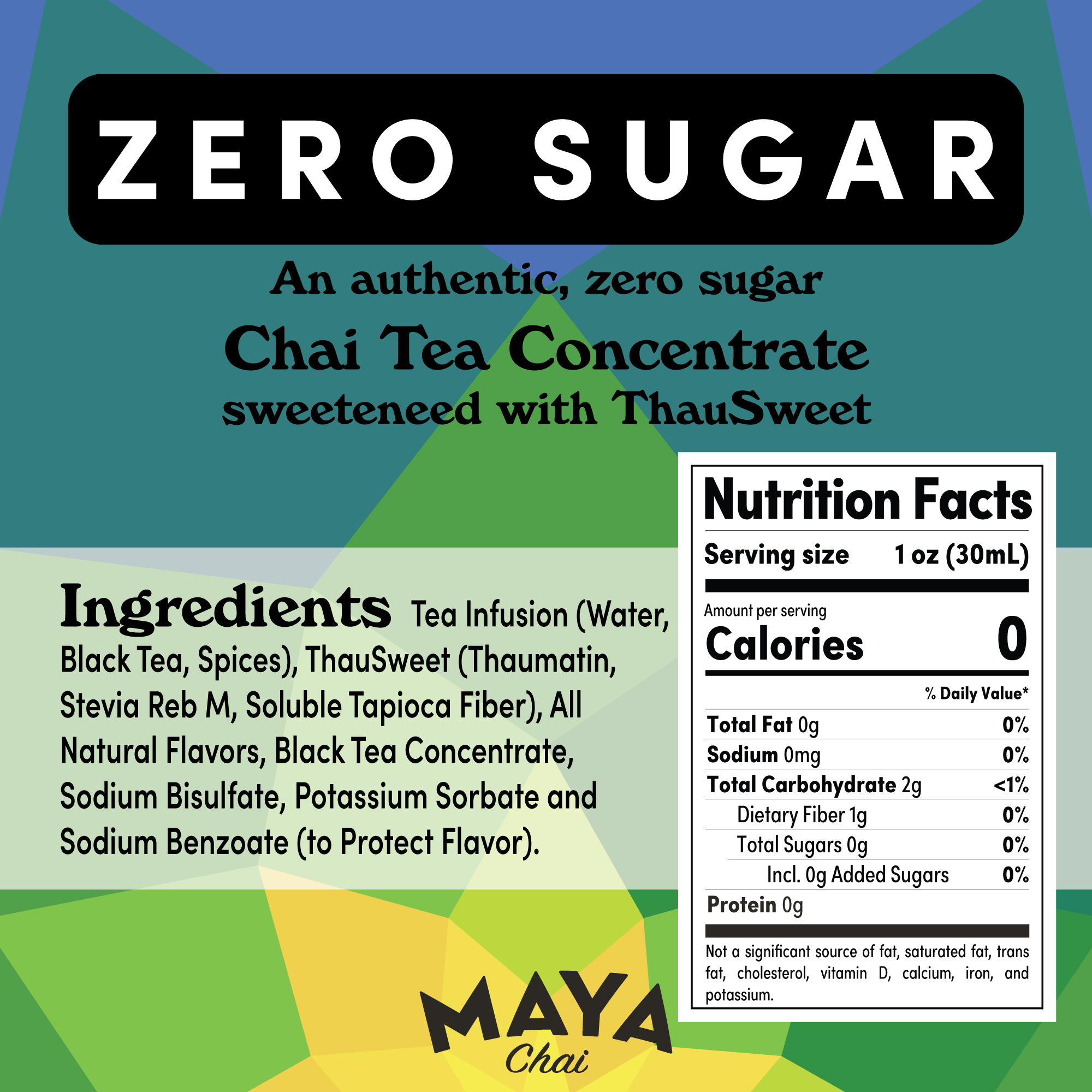 Heritage Zero Sugar Chai