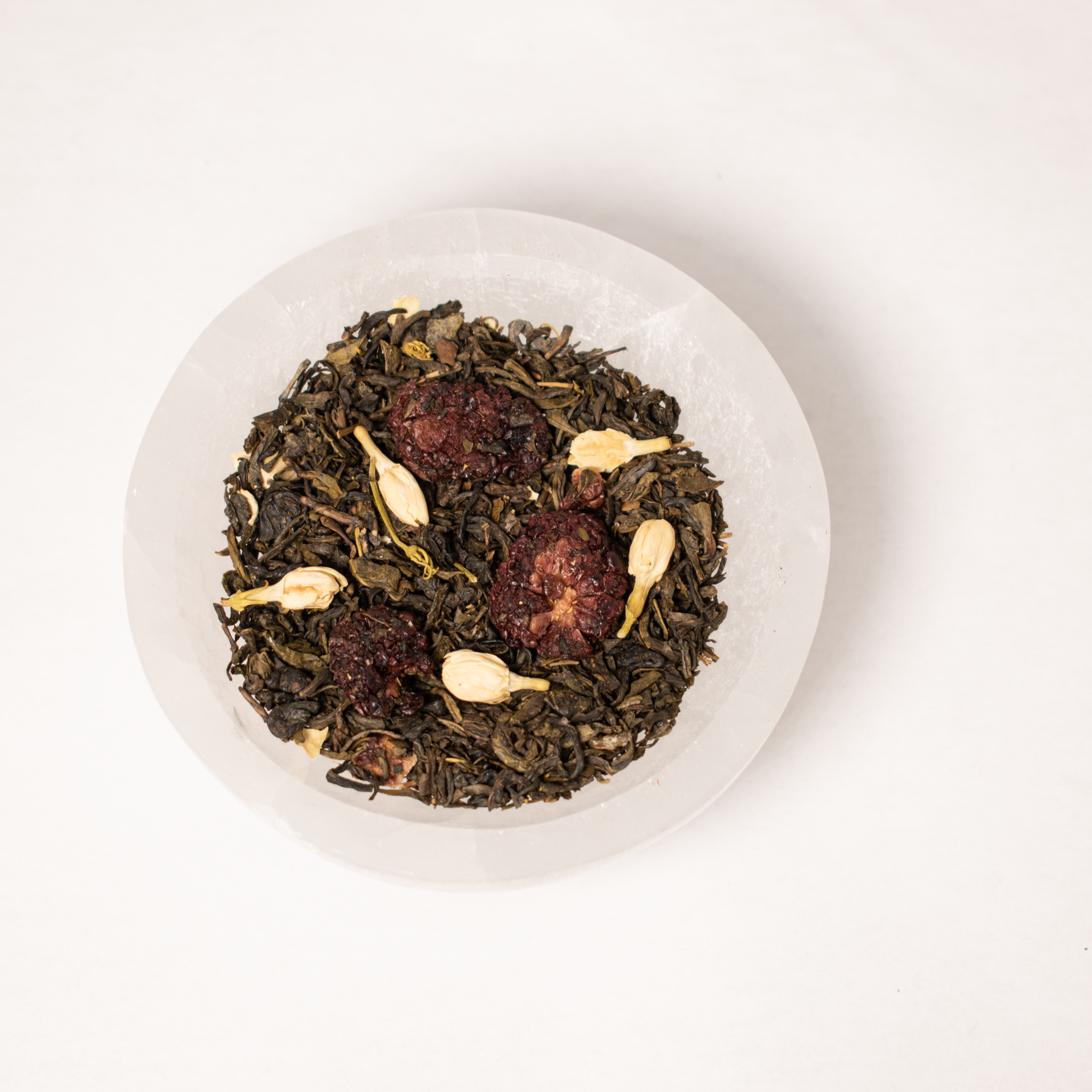 Blackberry Jasmine Green - 1lb Bulk