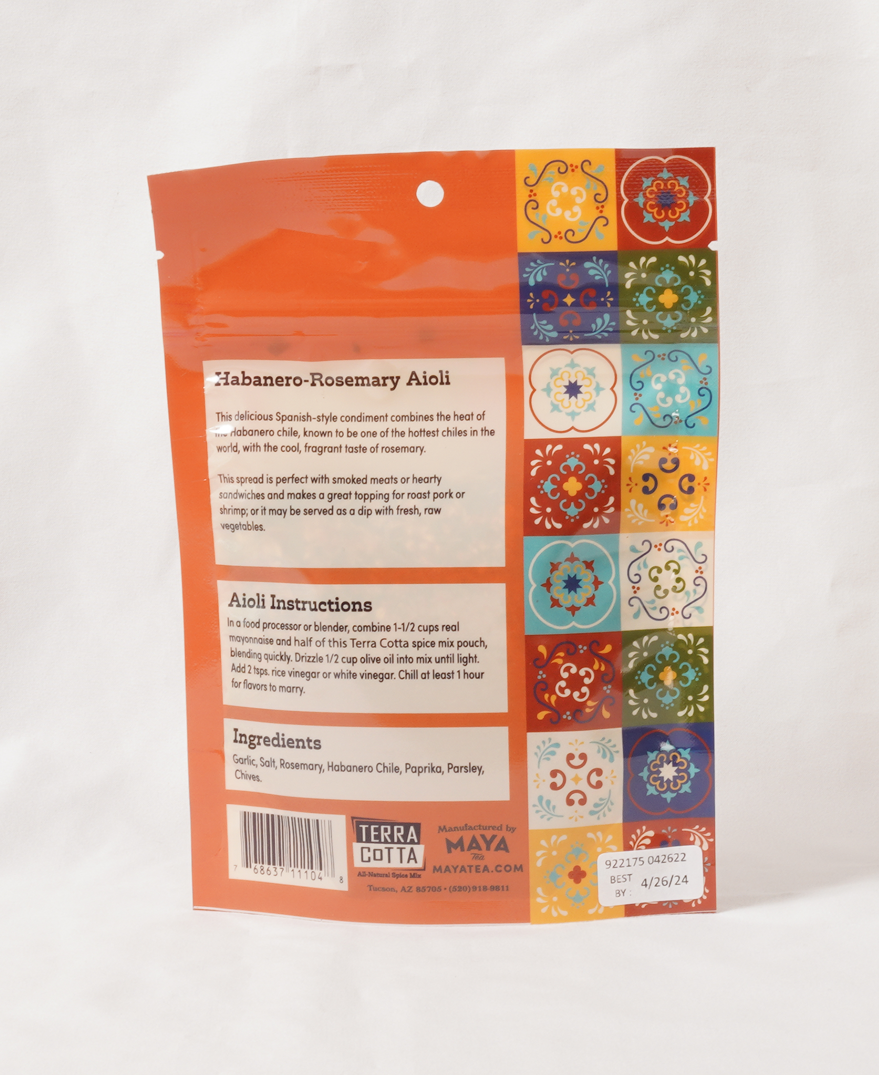 Habanero Rosemary Aioli Mix - 8 Pack Case