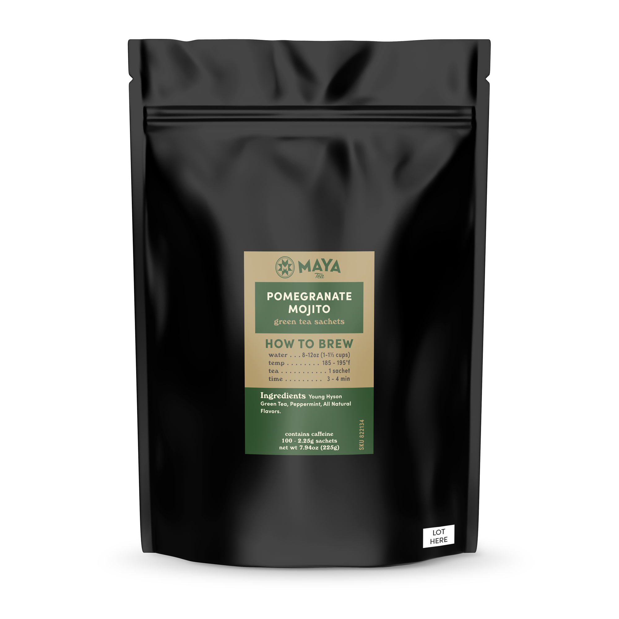 Pomegranate Mojito - 100 Count Bulk Sachets