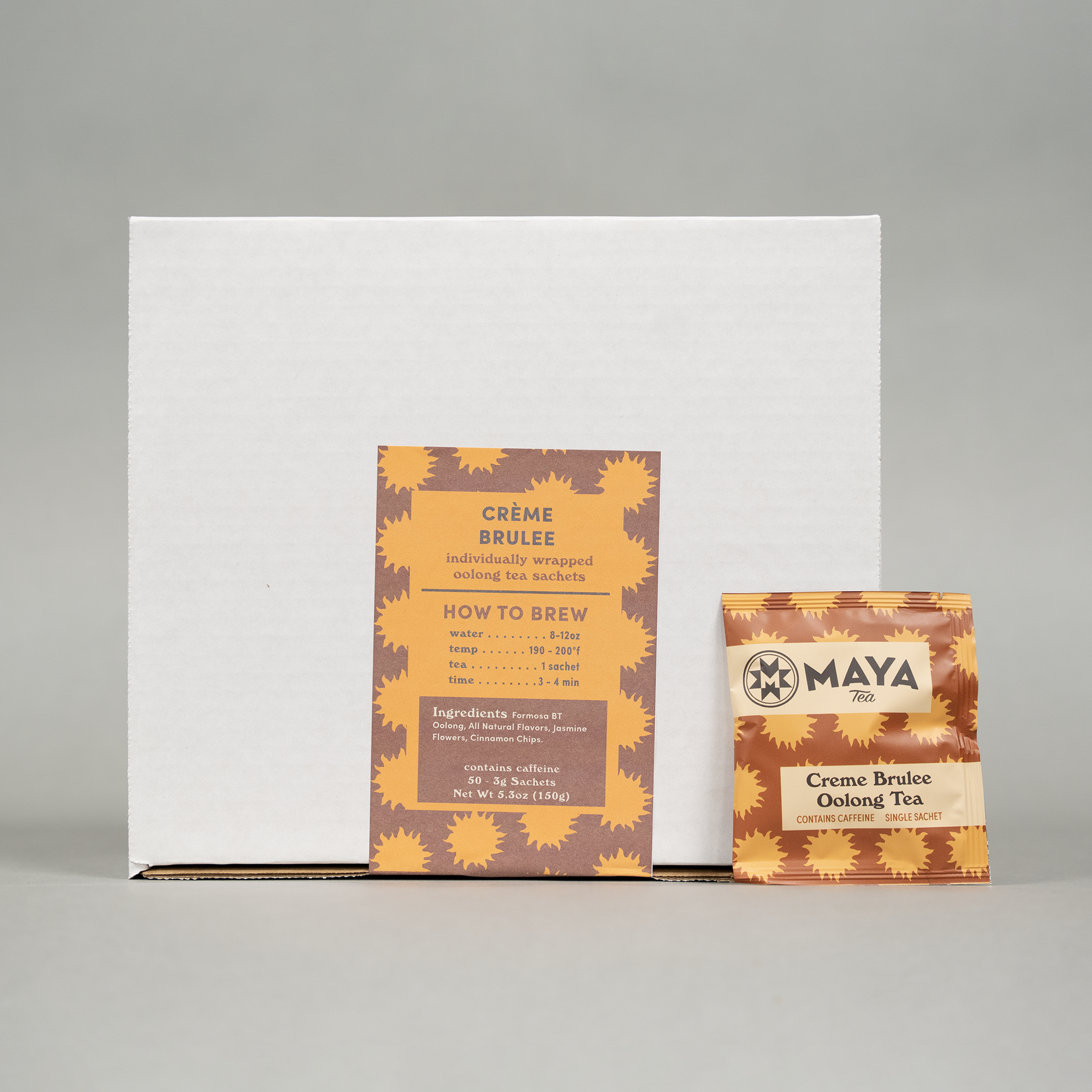 Creme Brulee Oolong 50ct Overwrap Sachet