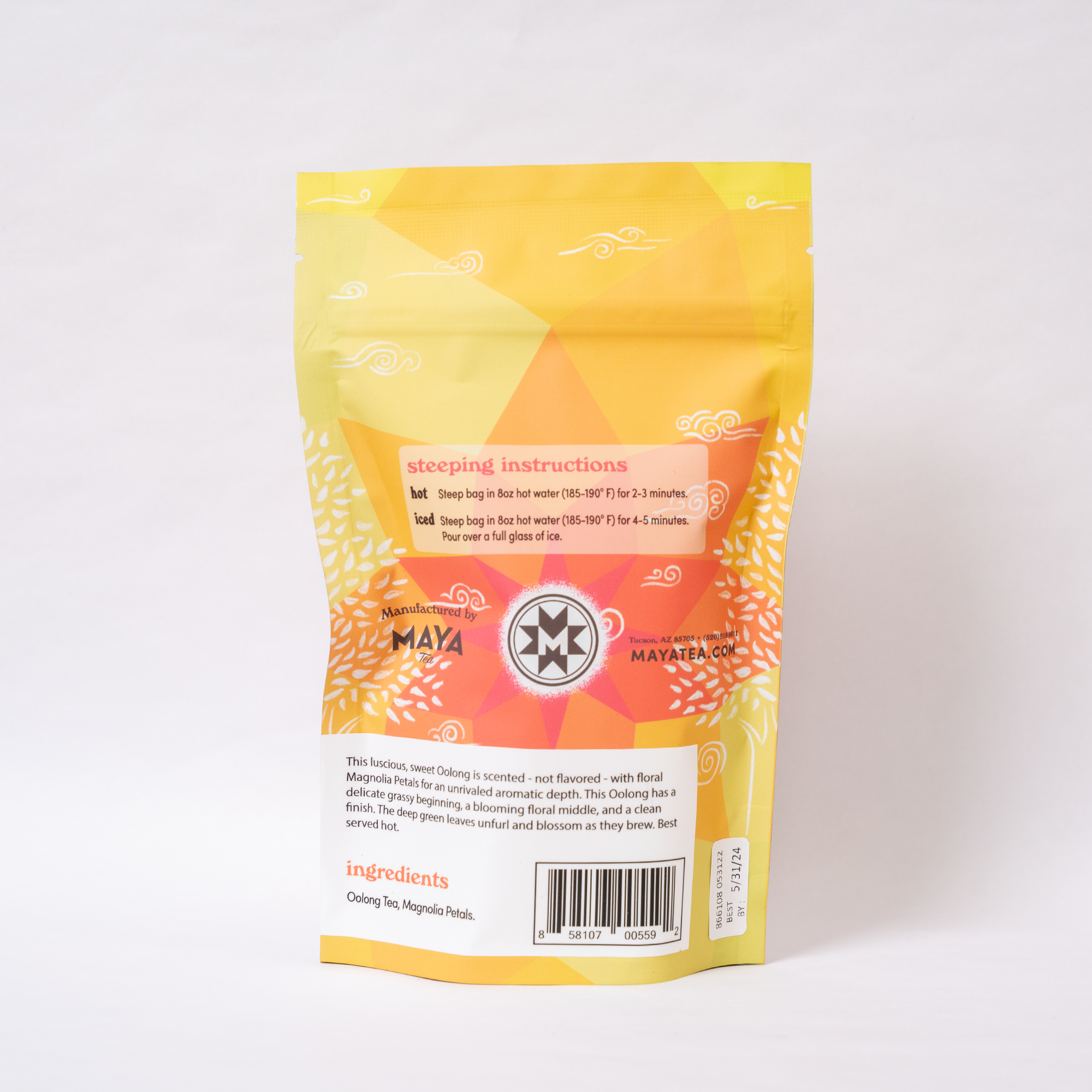 Magnolia Oolong - Case of 6 20ct Retail Sachets