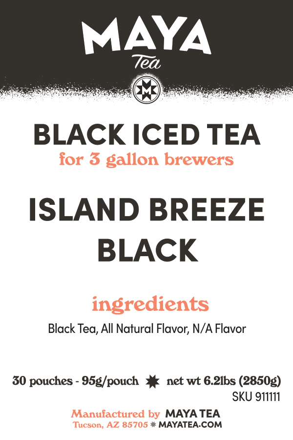 Island Breeze Black - 30 Count Iced Tea Case