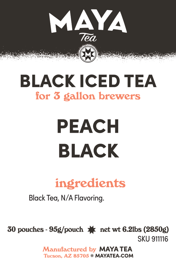 Peach Black - 30 Count Iced Tea Case