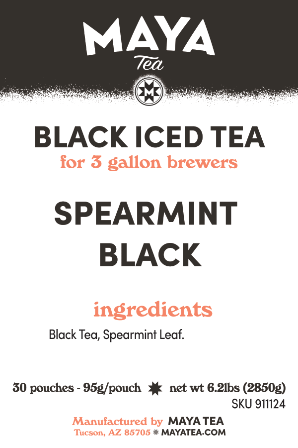 Spearmint Black - 30 Count Iced Tea Case