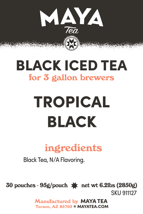 Tropical Black - 30 Count Iced Tea Case