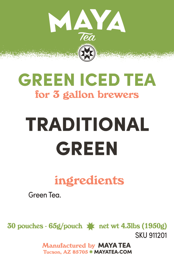 Traditional Green - 30 Count Iced Tea Case