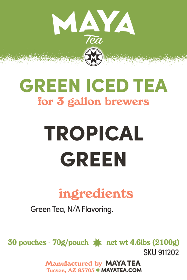 Tropical Green - 30 Count Iced Tea Case