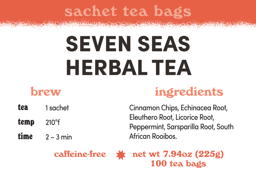 Seven Seas Herbal - 100 Count Bulk Sachets